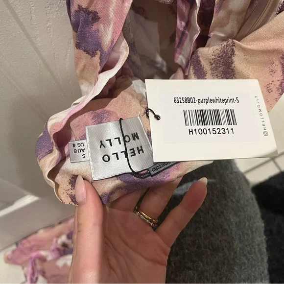 Hello Molly Halter Maxi Dress size S - Picture 5 of 6